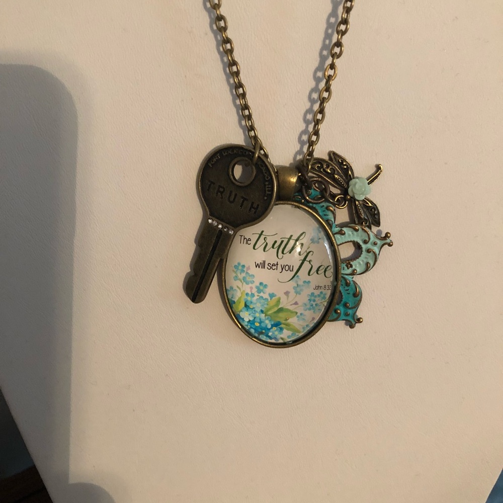 26’ scripture necklace